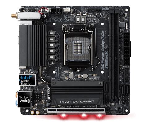 asrock phantom gaming itx z390.